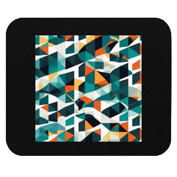 Discover Minimalist Geometric Design with Depth Illusion Mouse Pads