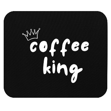 Discover Coffee King Mouse Pads