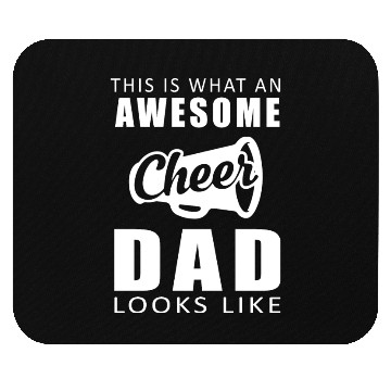 Discover awesome cheer dad Mouse Pads