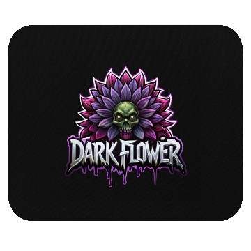 Discover Dark flower, zombie style, dark fantasy Mouse Pads