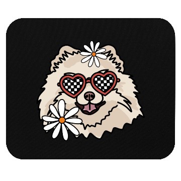 Discover Pomeranian Retro Dog Mouse Pads