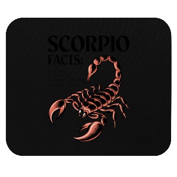 Discover Funny Scorpio Zodiac Quote Mouse Pads