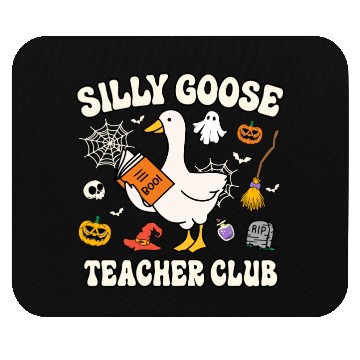 Discover Silly Goose Teacher Club Mouse Pads