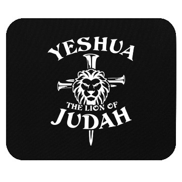Discover Yeshua The Lion Of Judah Mouse Pads