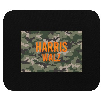 Discover Harris Walz Camo Logo Mouse Pads
