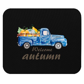 Discover Welcome autumn Mouse Pads