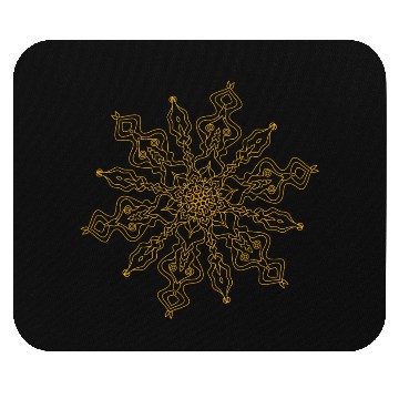 Discover A mandala design that is harmoniously crafted and Mouse Pads