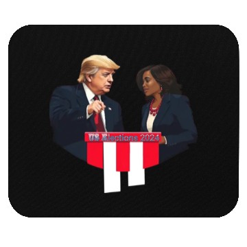 Discover 2024 US Elections,USA Classic Mouse Pads