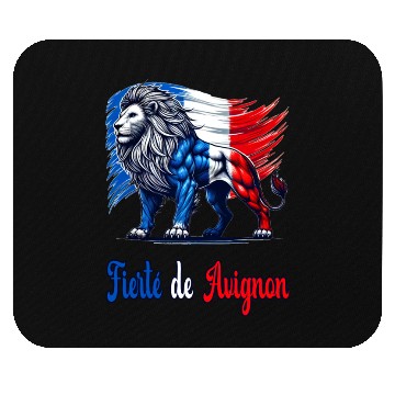 Discover The pride of Avignon flag design Mouse Pads