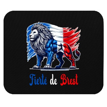 Discover The proud Brest flag design Mouse Pads
