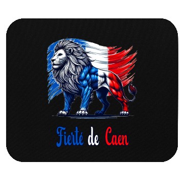 Discover The pride of Caen flag design Mouse Pads