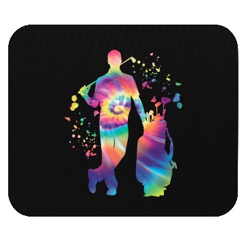 Discover Golfer Colorsplash Kids Miniature Golf Mouse Pads