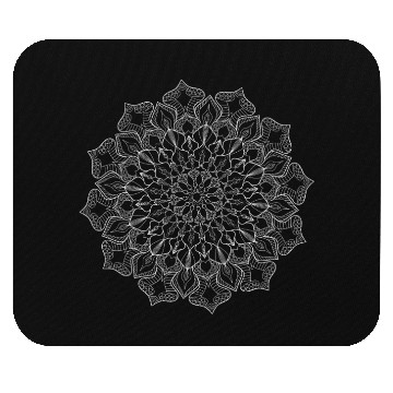 Discover Serene Symmetry Mandala Mouse Pads