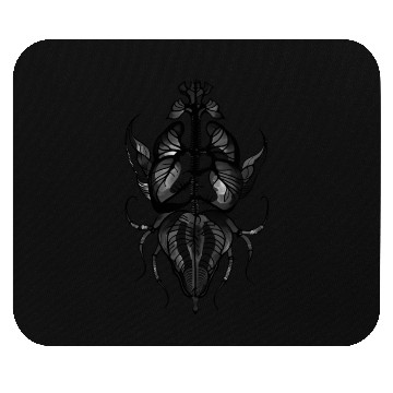 Discover Surreal Insect Anatomy Mouse Pads