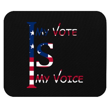 Discover US Election vote and campaign Mouse Pads