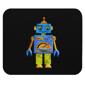 Discover Hey Robot Vintage Mouse Pads