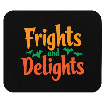 Discover Halloween Theme Typography Black Art V 04 Mouse Pads