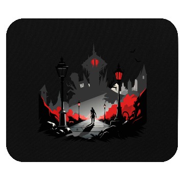 Discover Ghost town Mouse Pads