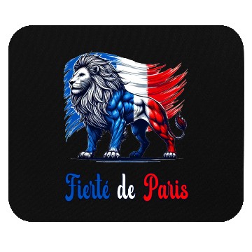 Discover The pride of Paris flag design Mouse Pads