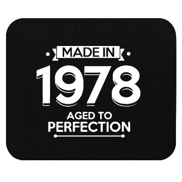 Discover 1978 age of Perfection Mouse Pads