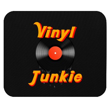 Discover Vinyl Junkie vintage Mouse Pads