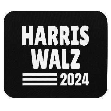 Discover Kamala Walz 2024 White Print Edition Mouse Pads
