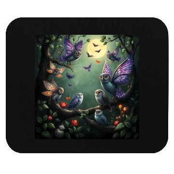 Discover Enchanted Forest Creatures Halloween Ideas Mouse Pads