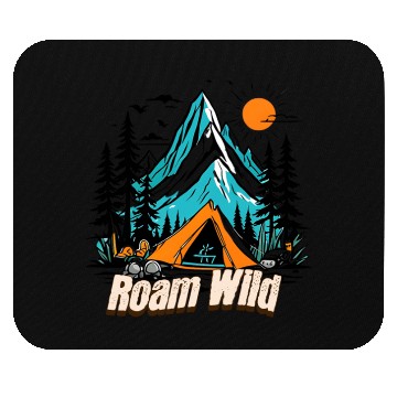 Discover Roam Wild, Rv & Camping life Mouse Pads