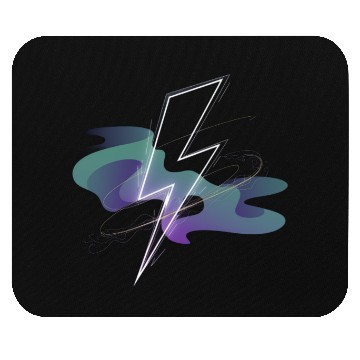 Discover Electric Aurora: Lightning Meets Northern Lights Mouse Pads