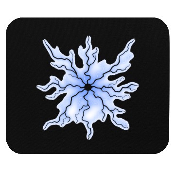 Discover Electrifying energy: lightning bolt design Mouse Pads