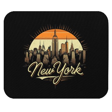 Discover New York Skyline - Iconic Cityscape Beauty Mouse Pads