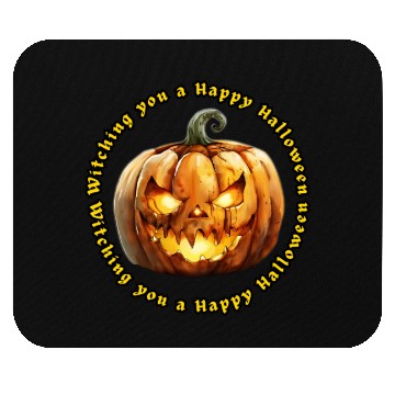 Discover Witching you a Happy Halloween Mouse Pads
