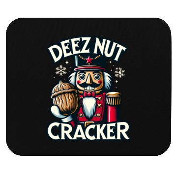 Discover Deez Nut Nutcracker Meme Mouse Pads: Funny Christmas