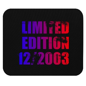 Discover 21st birthday Limited Edition 12/2003 Mouse Pads