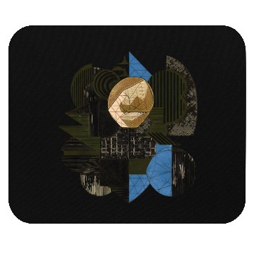 Discover Abstract maximal Shapes Mouse Pads