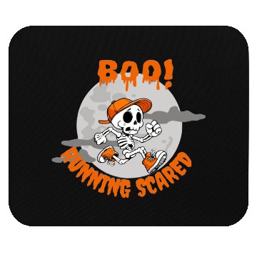 Discover Skeleton running Mouse Pads