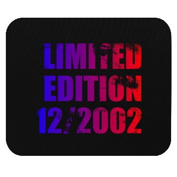 Discover 22nd birthday Limited Edition 12/2002 Mouse Pads