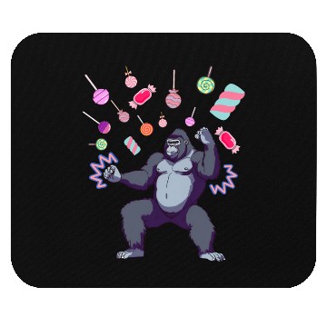Discover Gorilla candy Mouse Pads