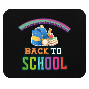 Discover Back to school colorful design. Mouse Pads