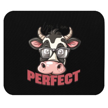 Discover Yes i am perfect Mouse Pads
