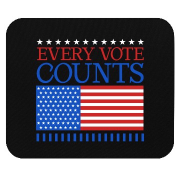 Discover Every Vote Counts - Election Mouse Pads