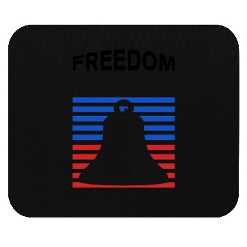 Discover Freedom Rings When We Vote - Election Mouse Pads