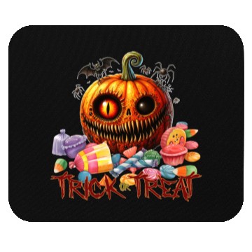 Discover Trick or treat Mouse Pads