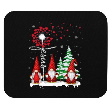 Discover Gnomes Jesus Dandelion Christmas Tree Mouse Pads