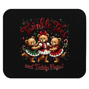 Discover Teddy Bear Ballet Mouse Pads