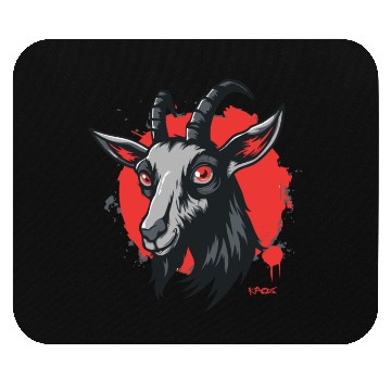 Discover A Cool Goat Mouse Pads