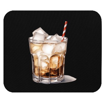 Discover Iced Coffee Cocktail Mouse Pads
