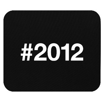 Discover 2012 Hashtag 13 years 13th birthday Mouse Pads