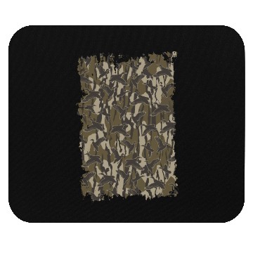 Discover Waterfowl Hunting Camo Duck Hunters Bottomland Cam Mouse Pads