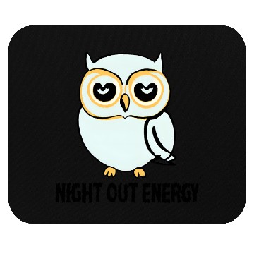 Discover Lazy Night Owl Mouse Pads